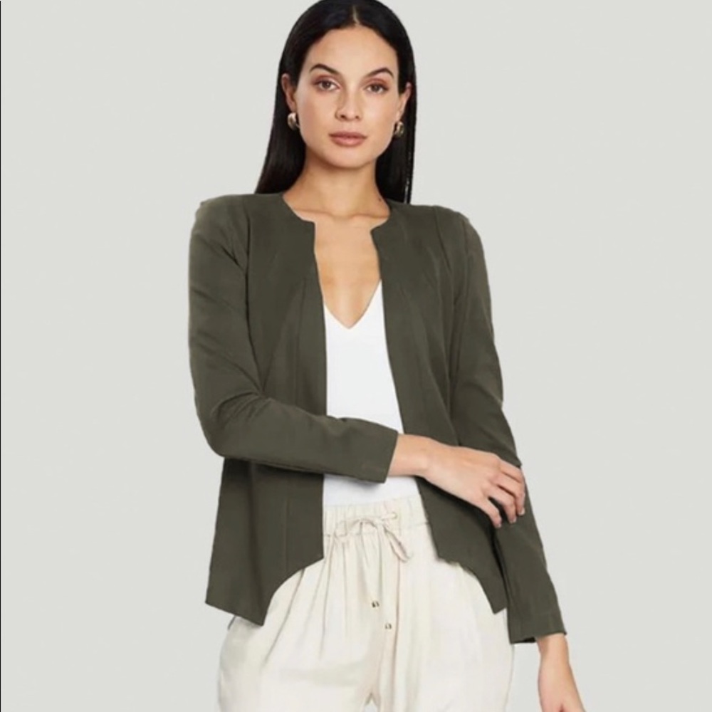 Wish Australia Persuit Jacket Olive Blazer Career Jacket Size Aus 12